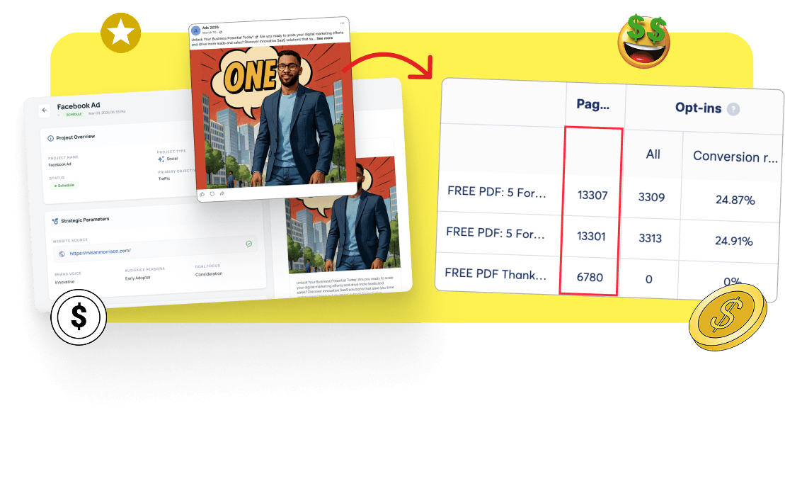 SmartAgentX Review – Campaign Results Screenshot