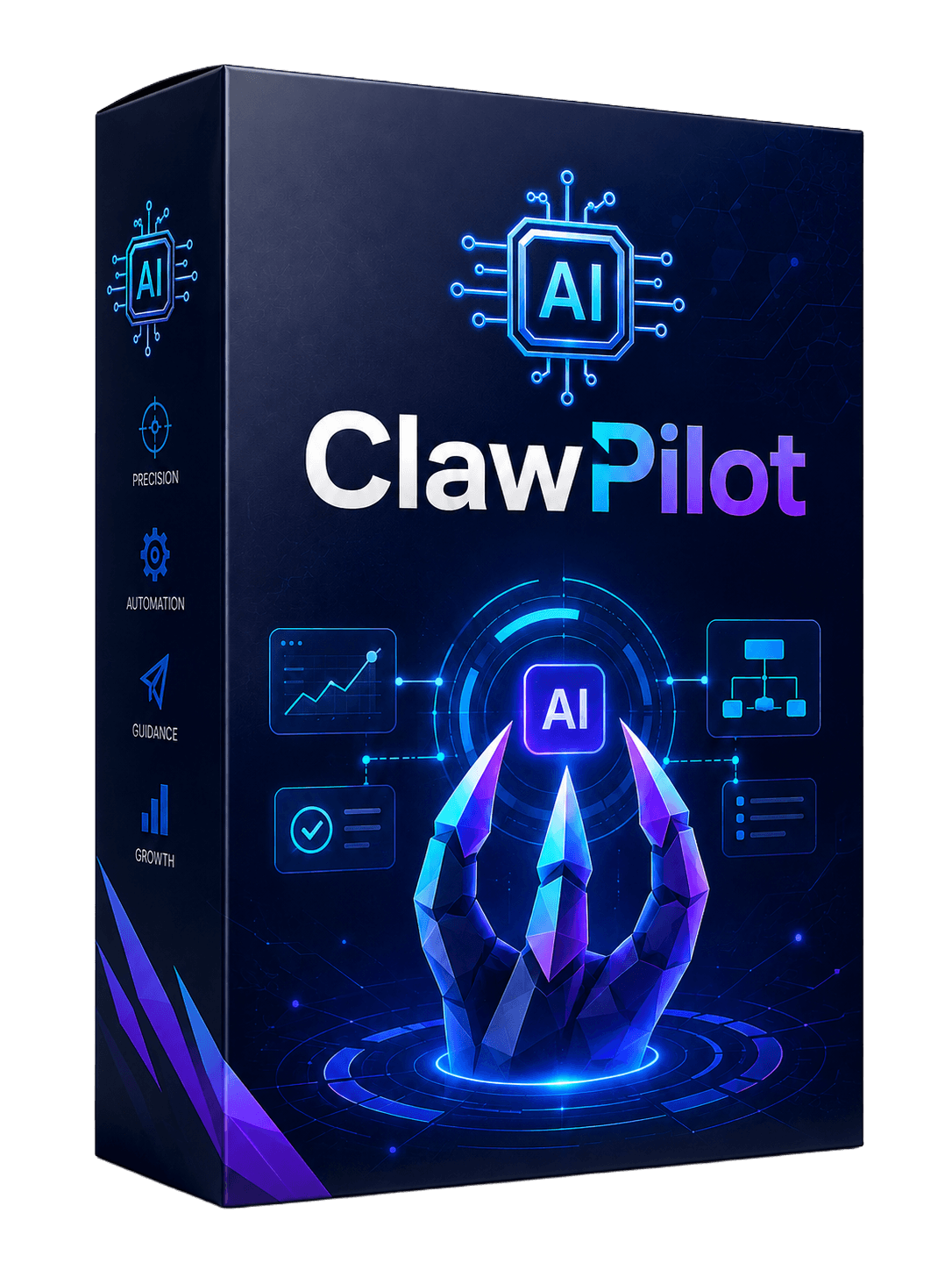 ClawPilot review dashboard hero — AI CEO plus 12 specialized marketing agents in one cloud workspace