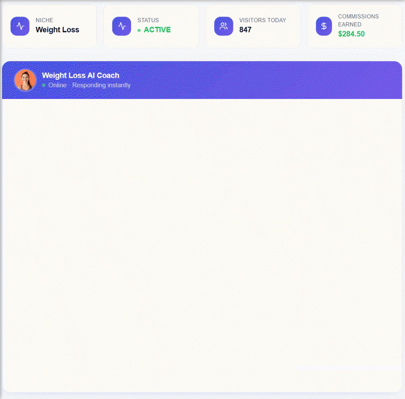 ProfitBOT review live demo weight loss AI business