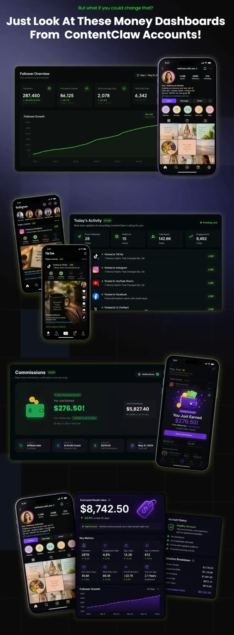 ContentClaw vendor-supplied results proof