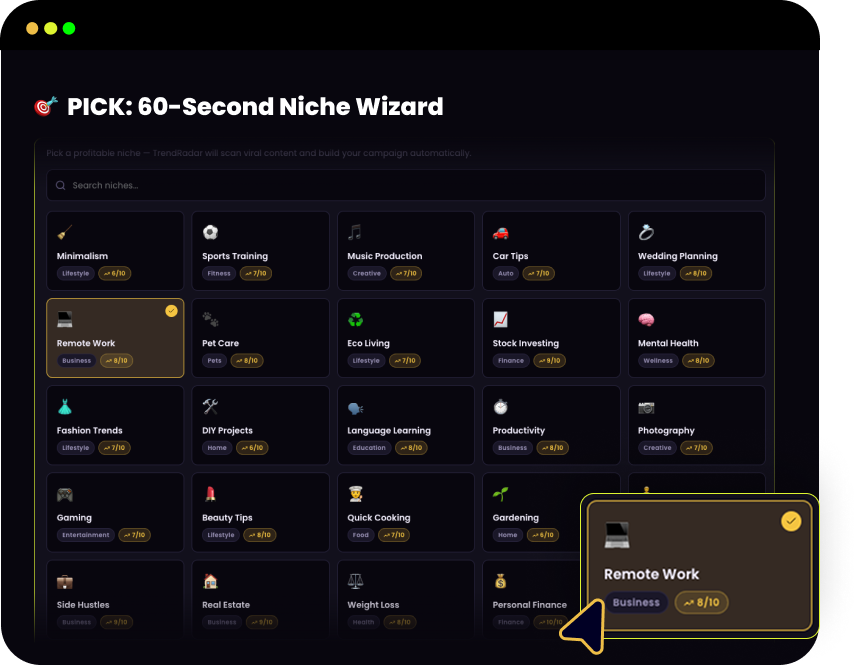 ContentClaw ContentForge content generation screen