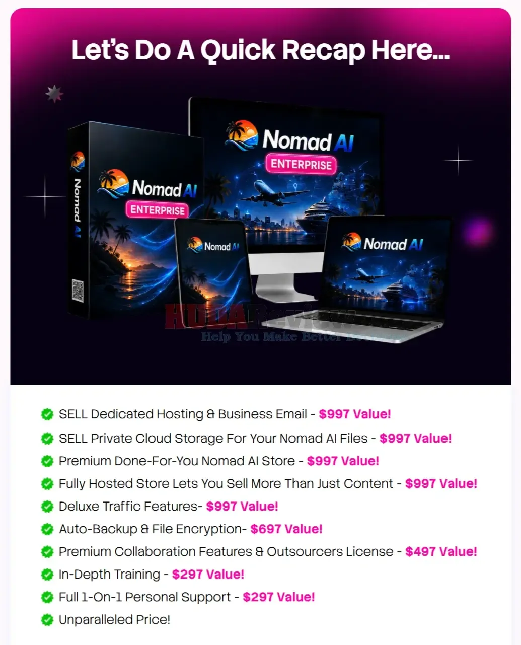 NOMAD AI OTO 2 upgrade details and features