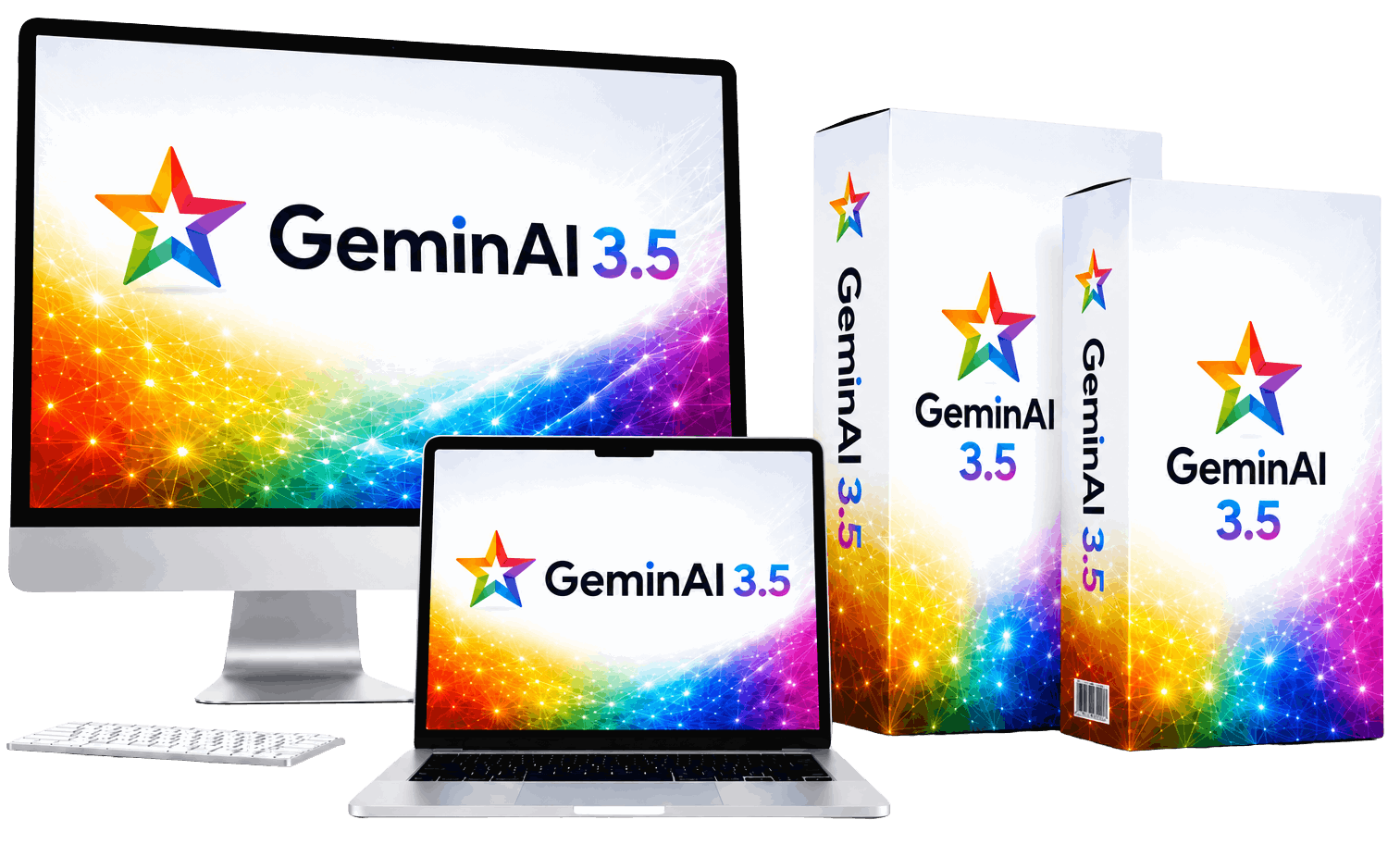 GeminAI 3.5 Review dashboard overview showing AI model selection panel