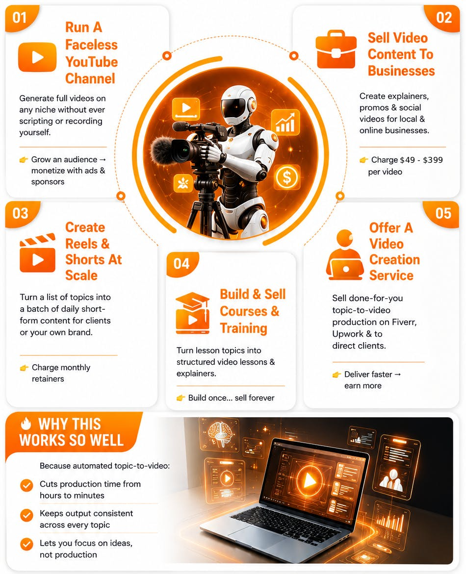 AI Video Studio Review settings panel and integration options