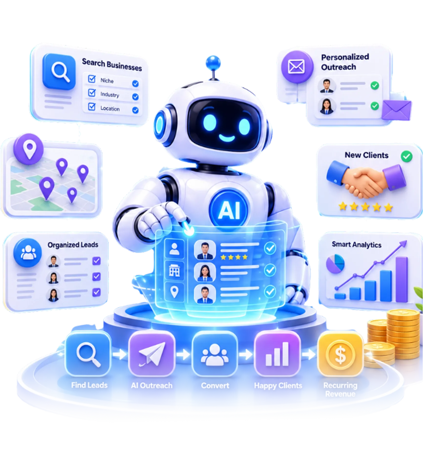 LeadPilot AI Review campaign tracking and CRM export