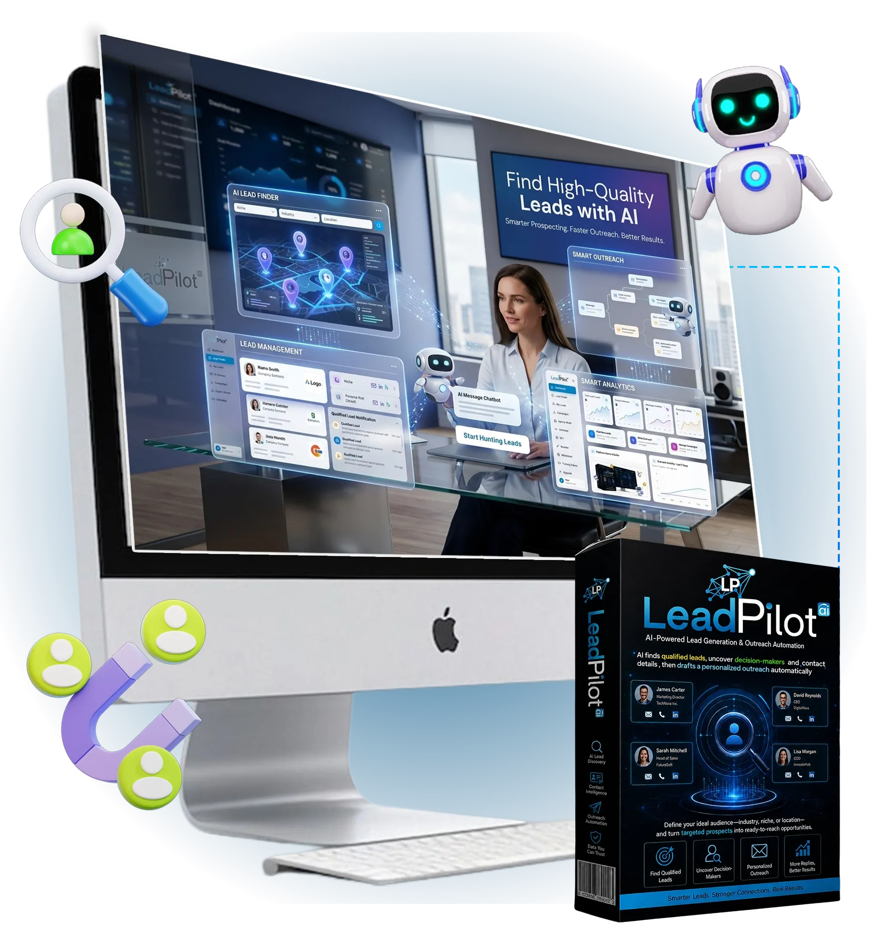 LeadPilot AI Review AI-written personalized outreach pitches