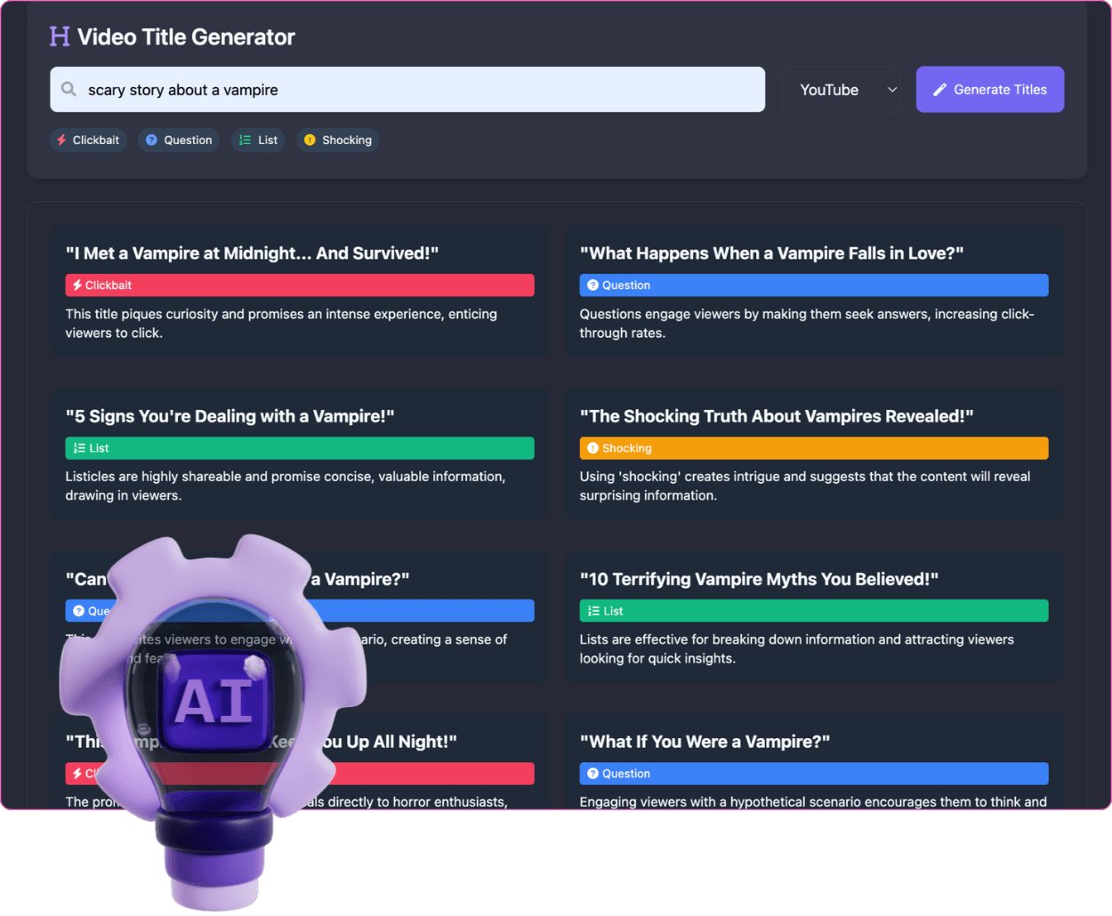 MagicFlixAI 2.0 Review title optimizer