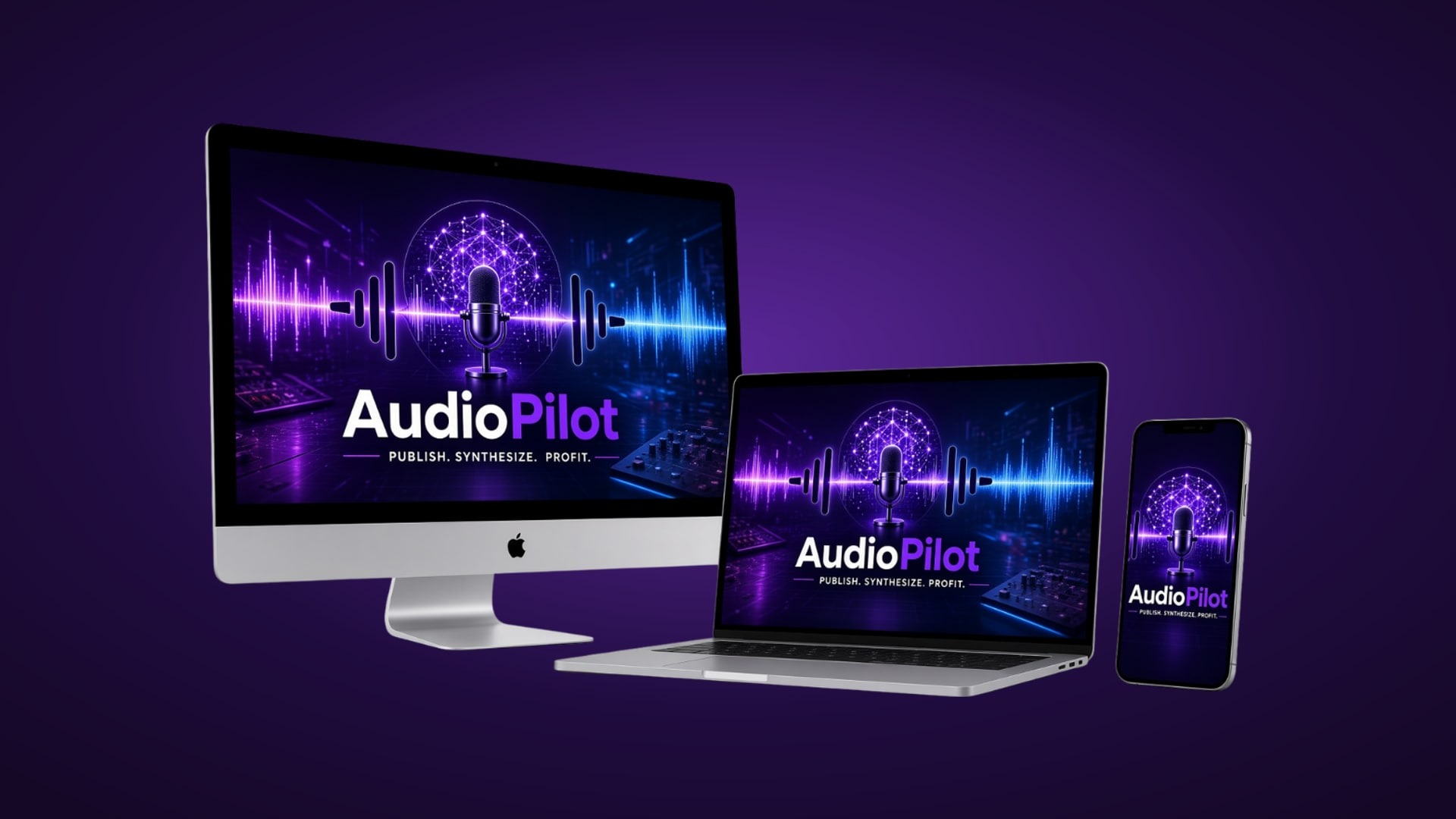 AudioPilot review 2026 VSL poster for AI audiobook publishing software