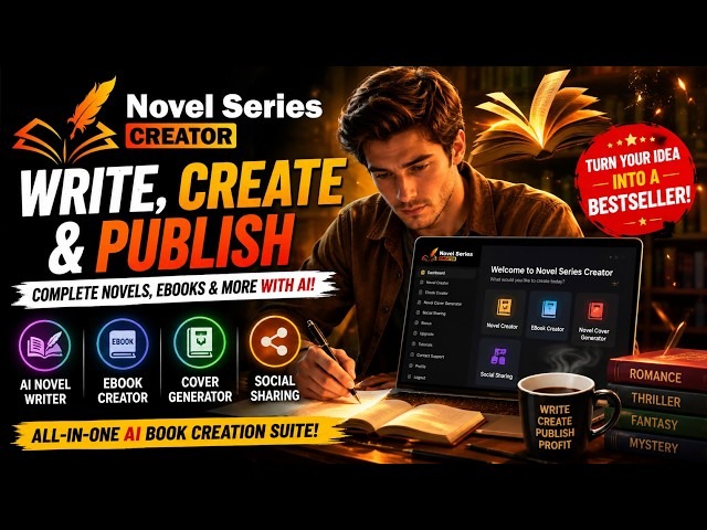 Novel Series Creator review — demo video thumbnail