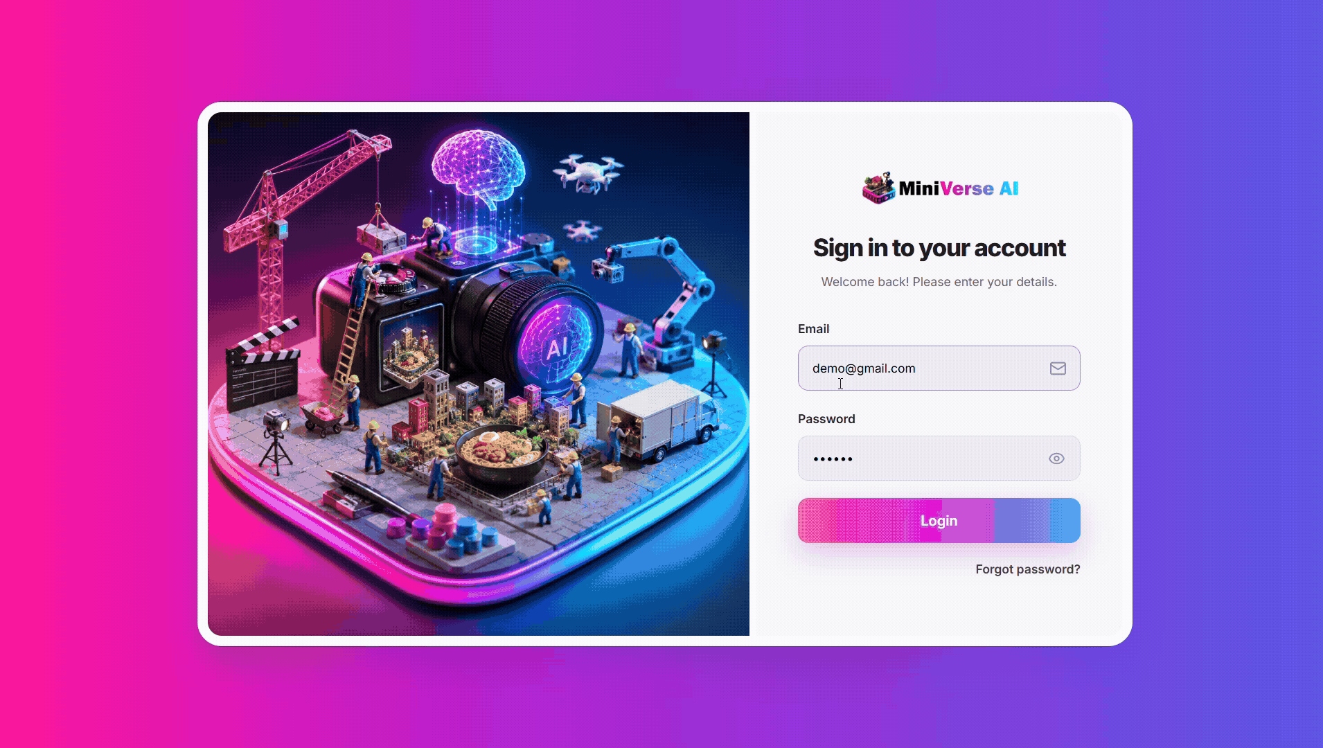 MiniVerse AI review workflow recording