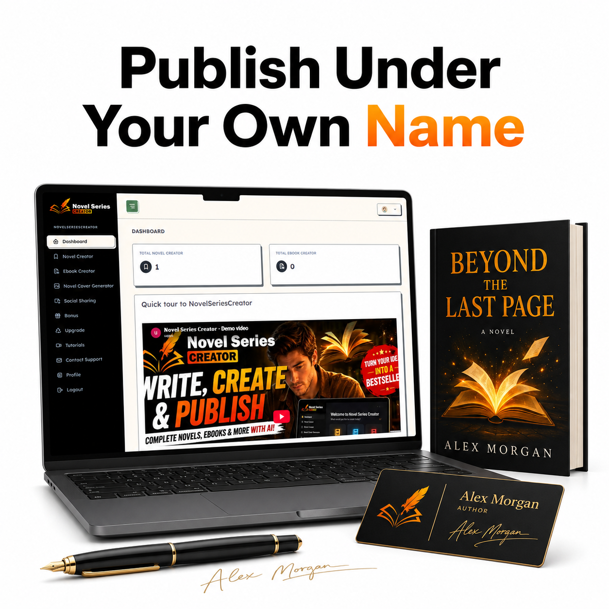 Novel Series Creator review — AI manuscript writer module