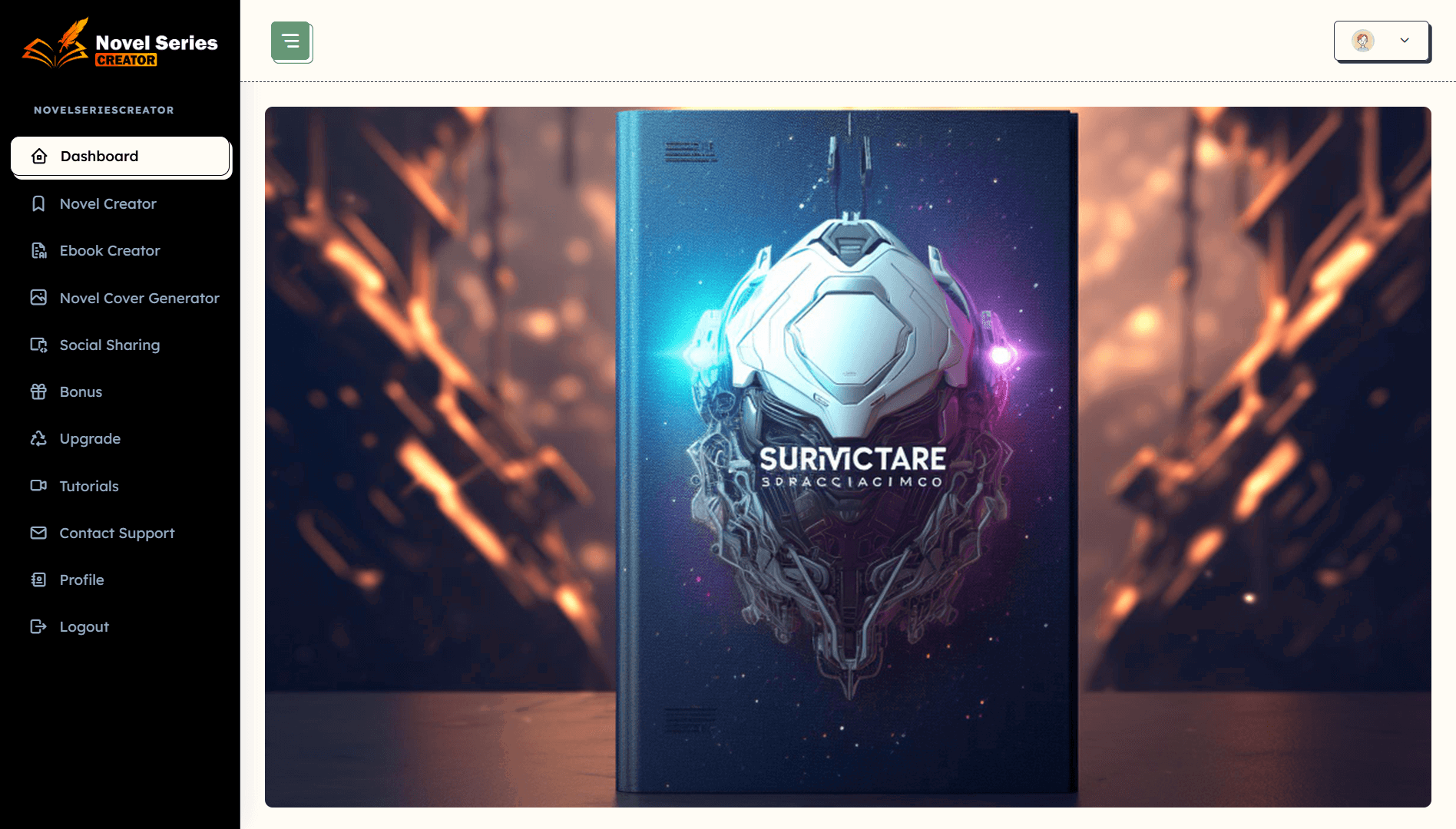 Novel Series Creator review — pricing and upgrade funnel screenshot