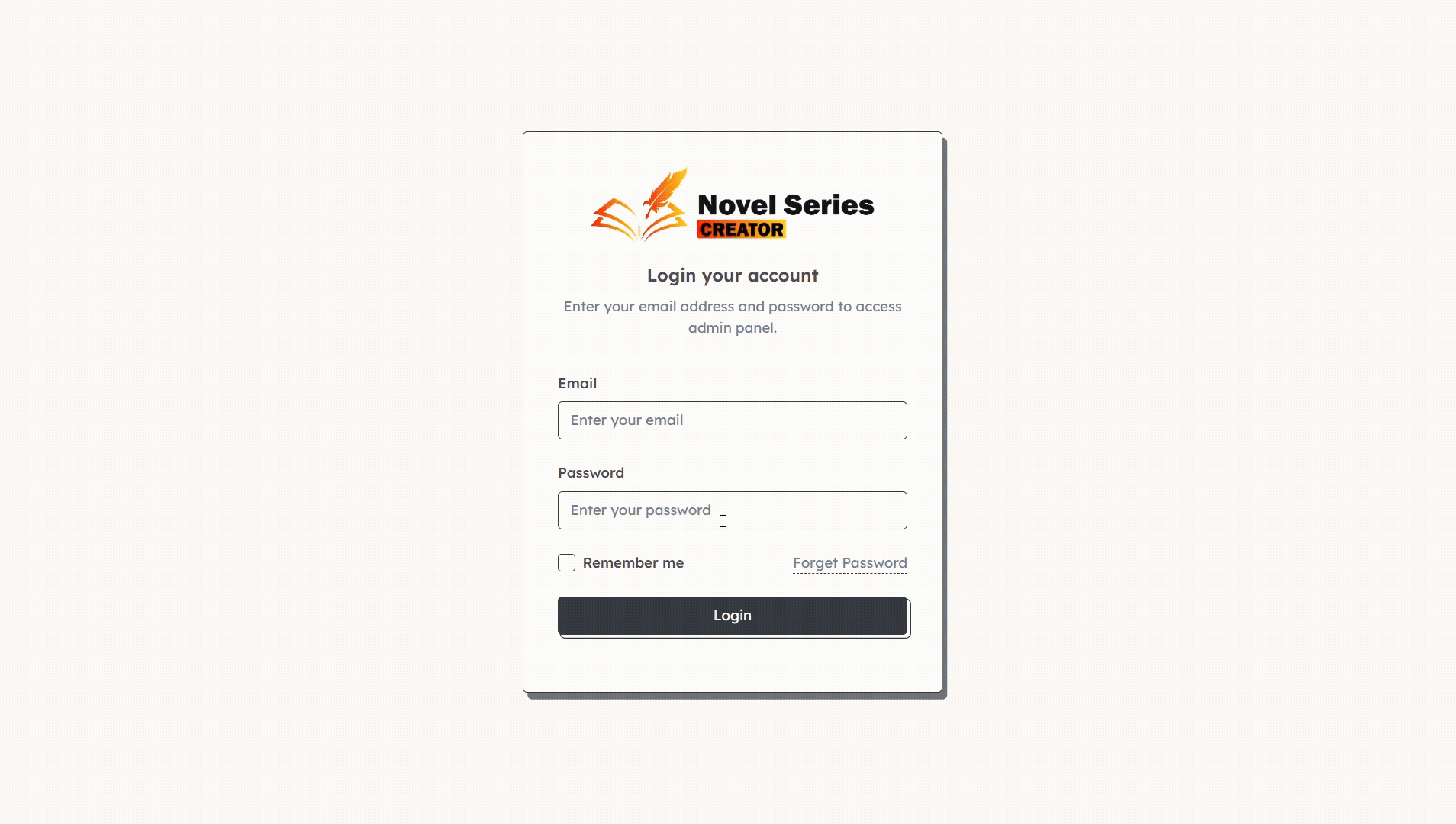 Novel Series Creator review — live dashboard workflow recording