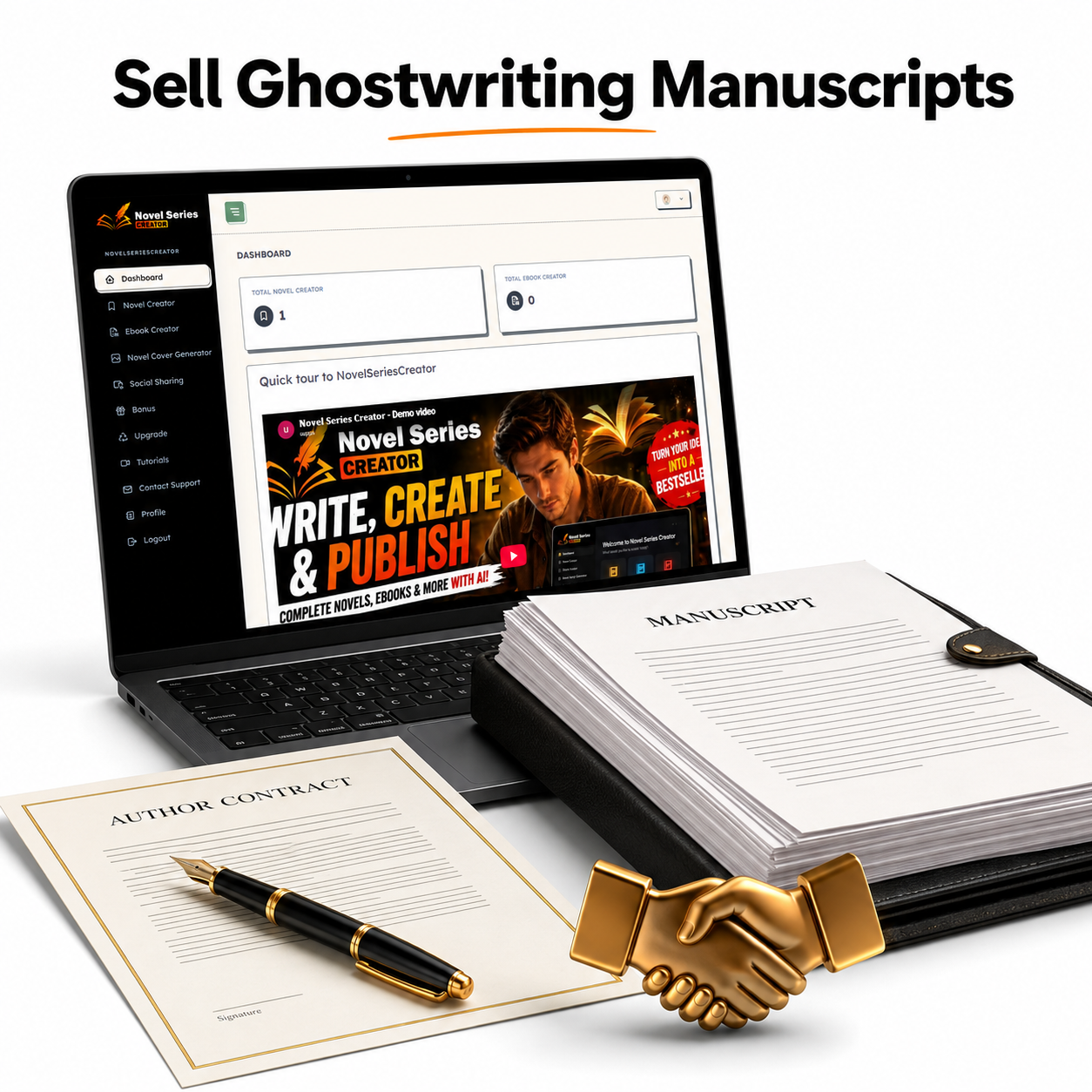 Novel Series Creator review — one-click KDP eBook formatter