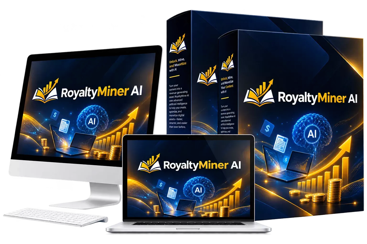 RoyaltyMiner AI review 2026 — showcase of the KDP publishing suite