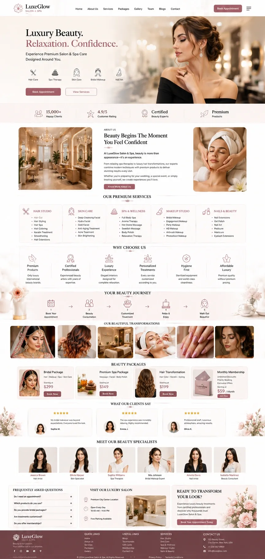 GrokPrime AI review website theme two sample generated in dashboard