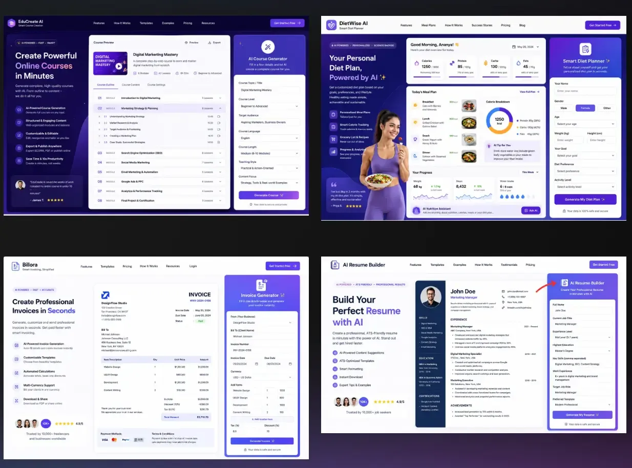 GrokPrime AI review AI app samples built inside dashboard