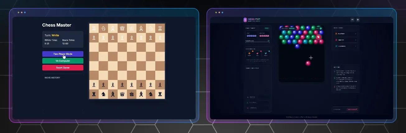 GrokPrime AI review interactive browser game samples