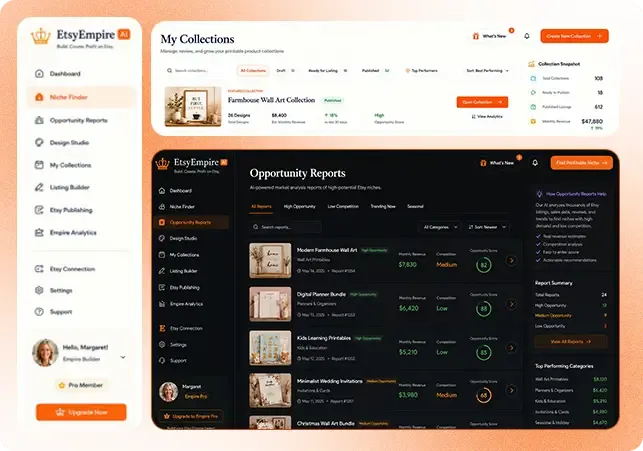 EtsyEmpire AI feature comparison chart