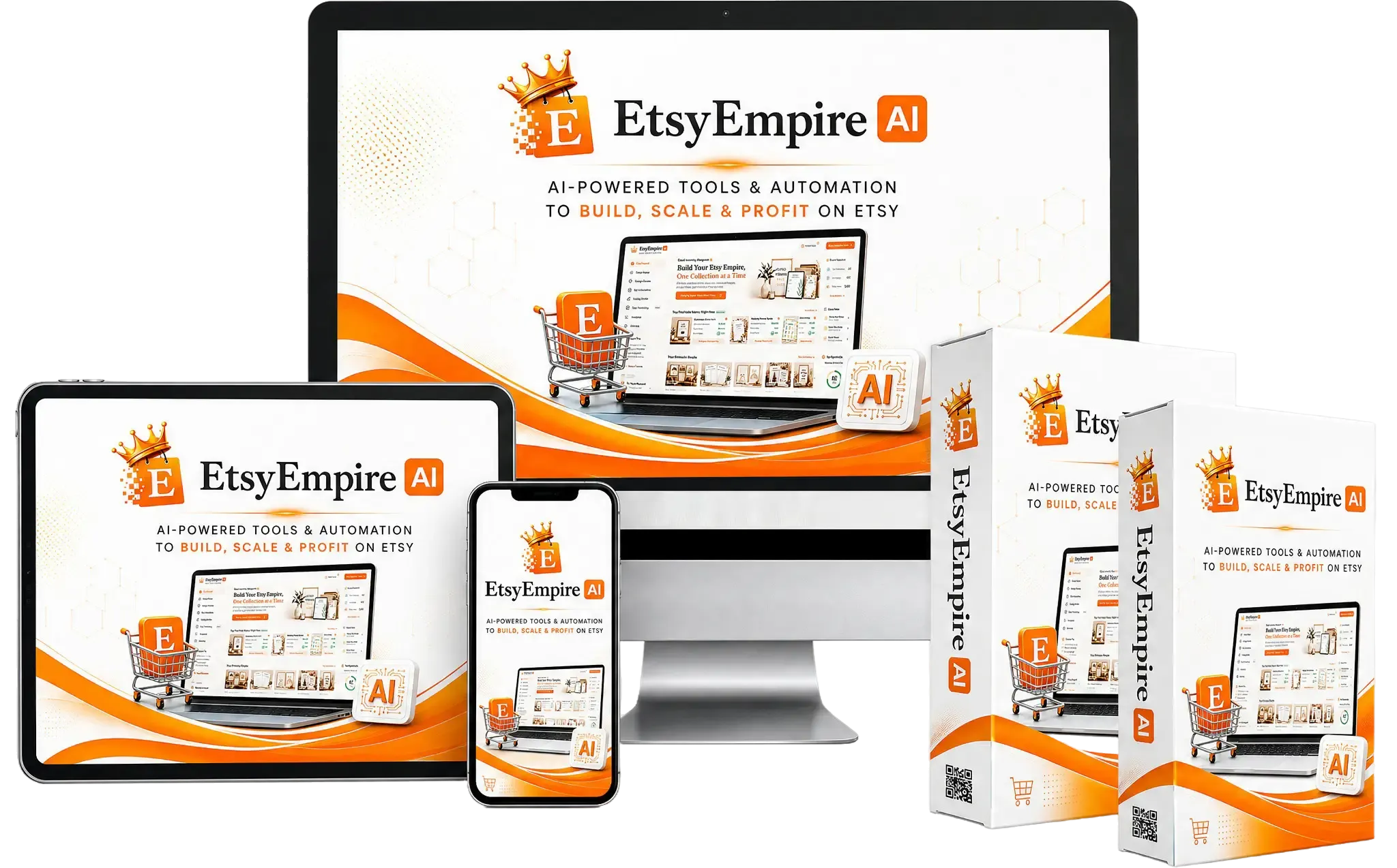 EtsyEmpire AI Review official product box