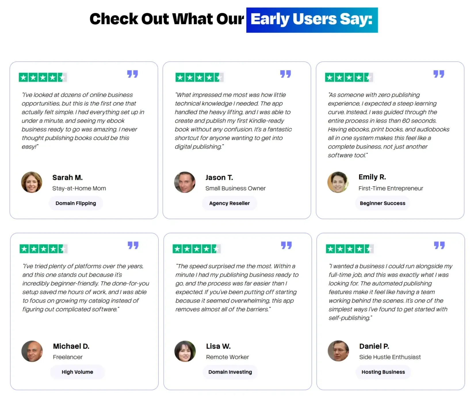 KDPilot Real Customer Reviews and User Feedback Screenshots