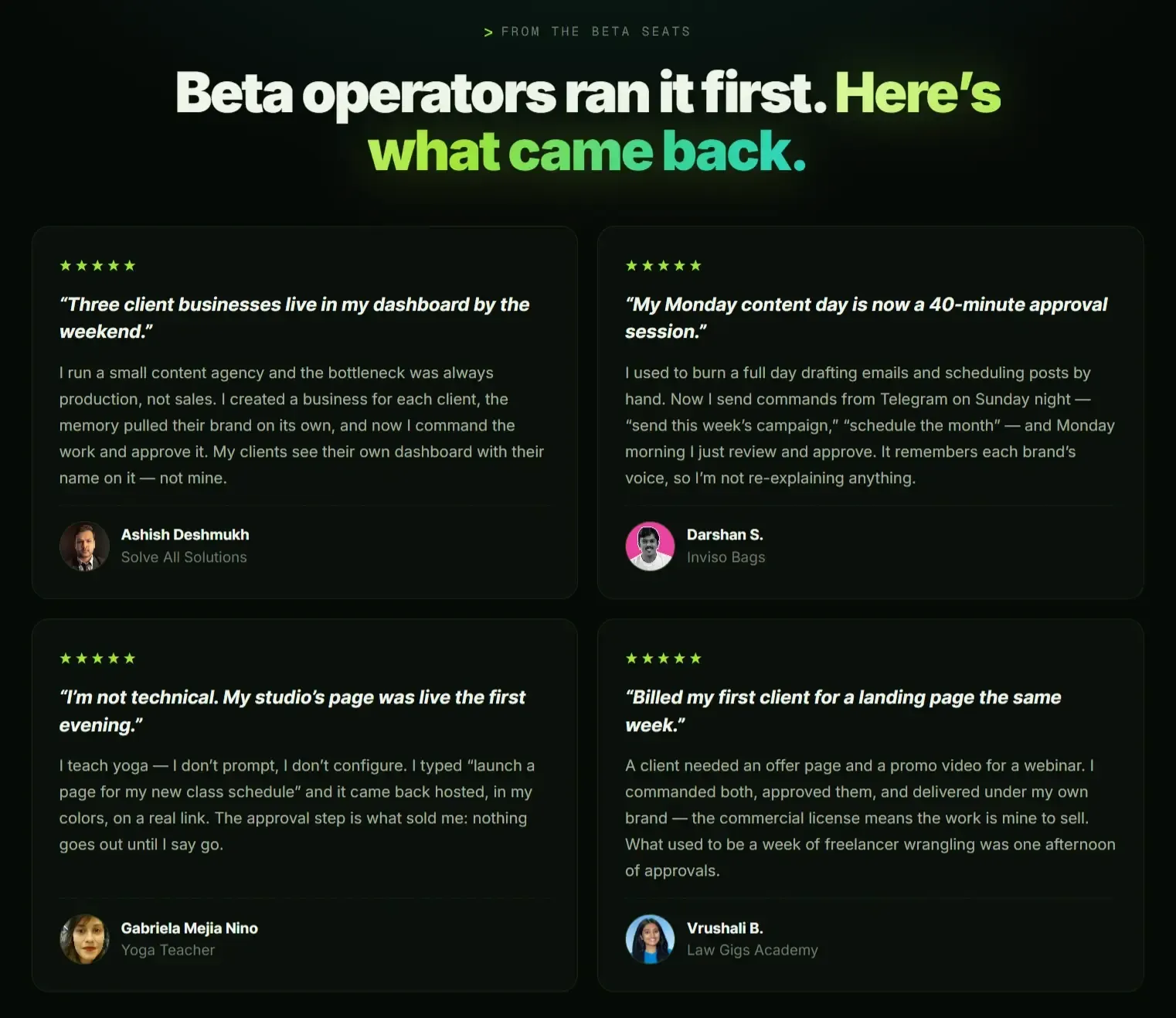Done On Command review real customer feedback screenshots