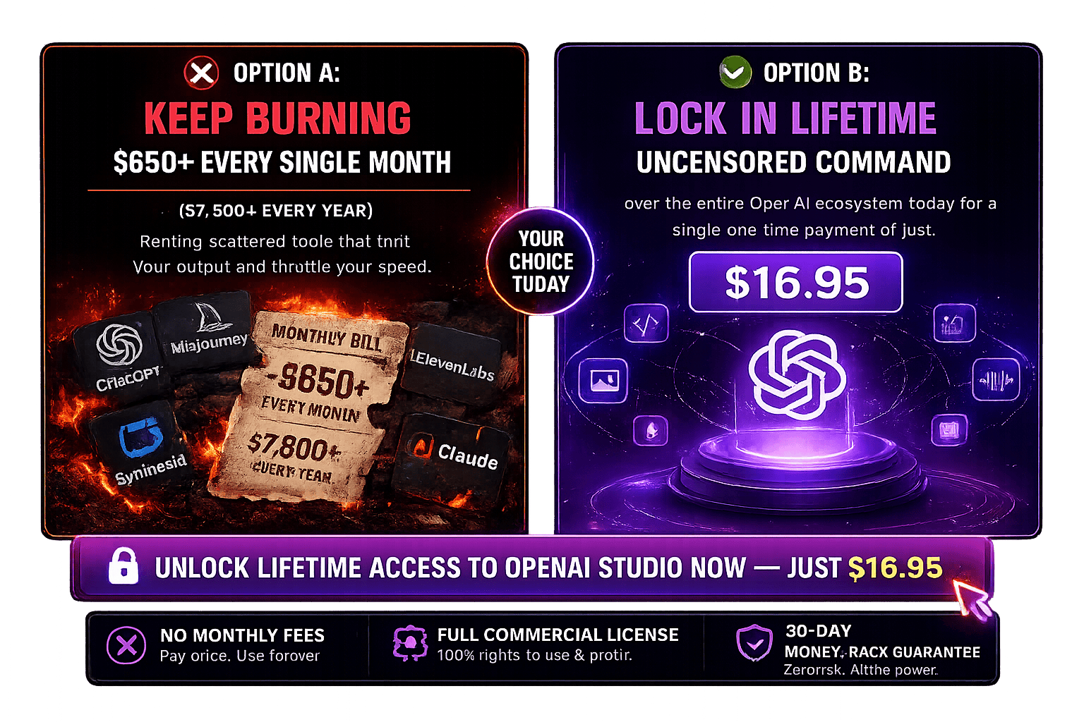 OpenAI Studio bonus stack and agency monetization breakdown