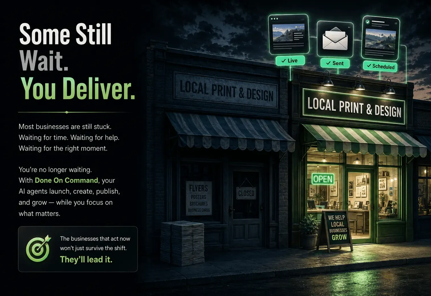Done On Command pricing one-time launch offer