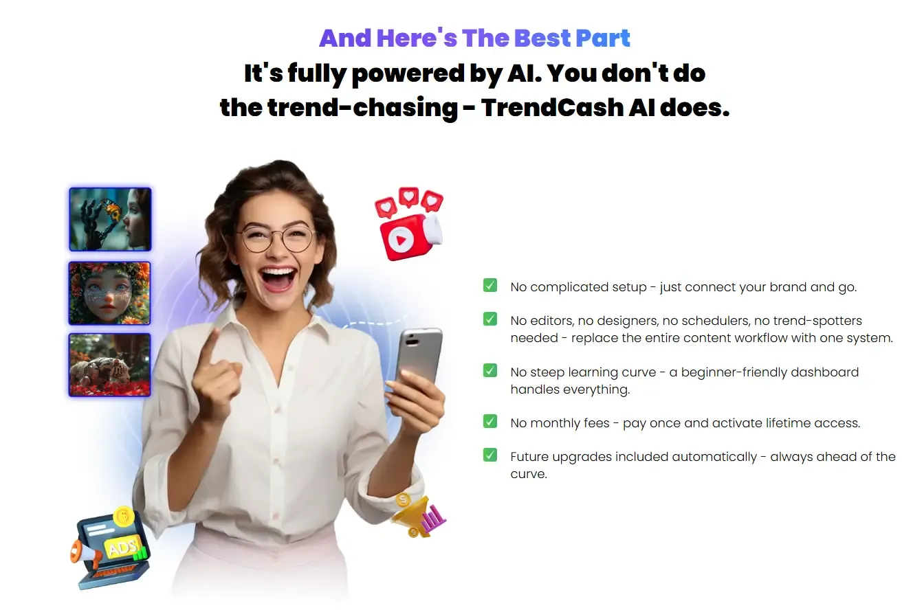 TrendCash AI reel generator test
