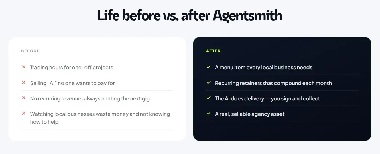 Final comparison of agency revenue models