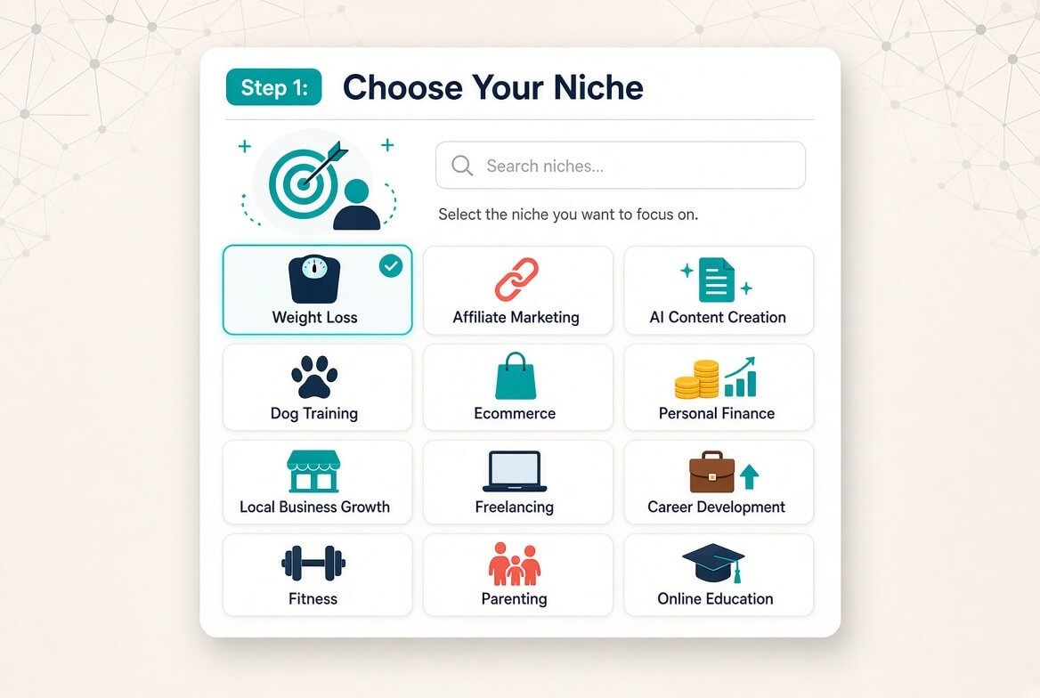 Nxtera Step 1 Niche Selection