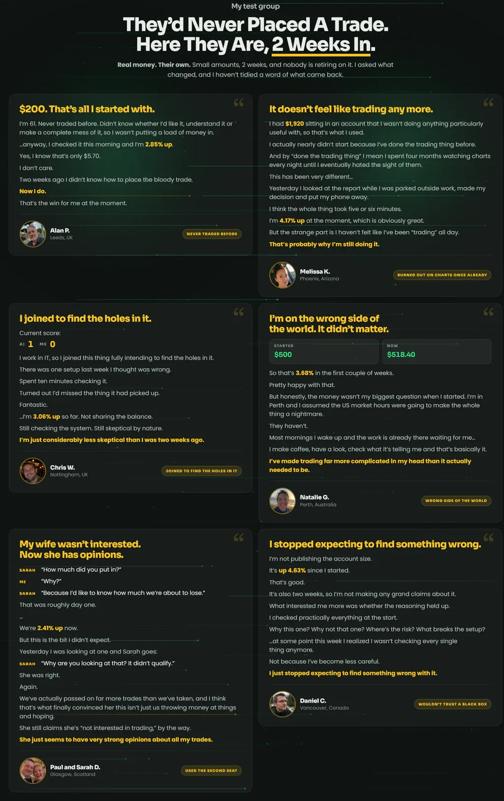 AI Trading Engine real customer reviews โ genuine beta tester feedback screenshots
