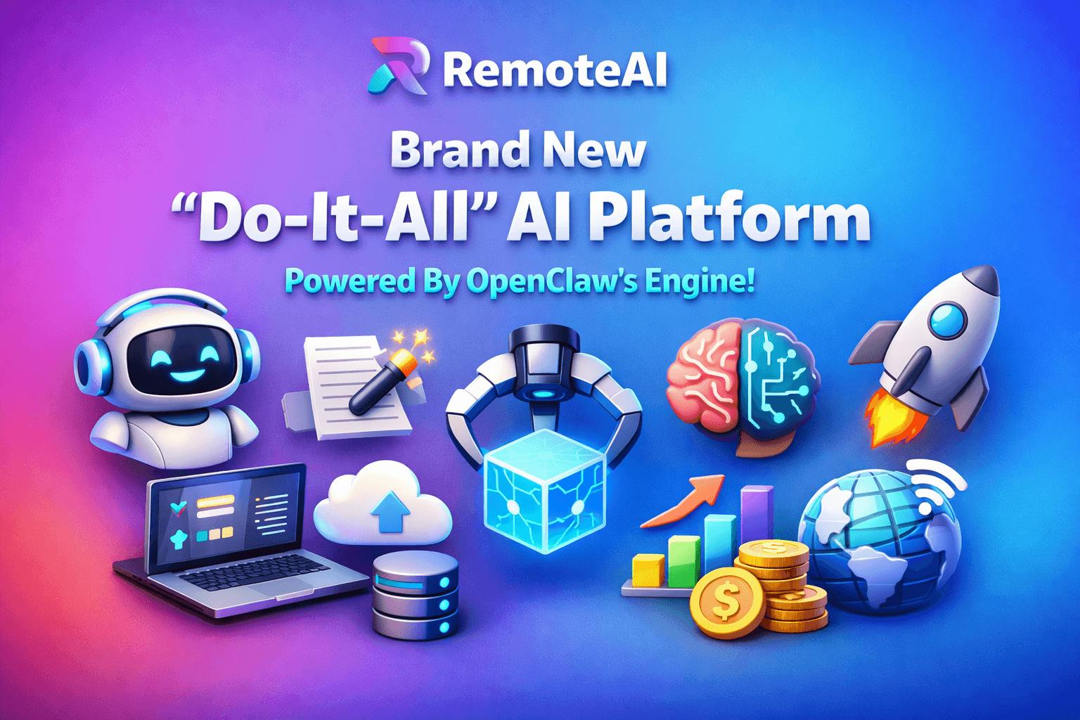 RemoteAI Review — AI Vault dashboard with 100+ premium AI models including GPT-5.2, Claude 4.6 Opus and Gemini 3.1 Pro