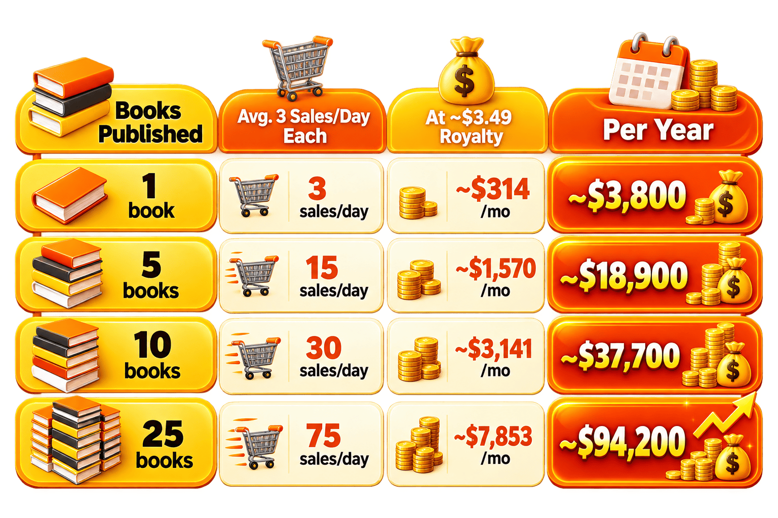 AI Long Ebook Creator pricing and OTO funnel breakdown with launch discounts