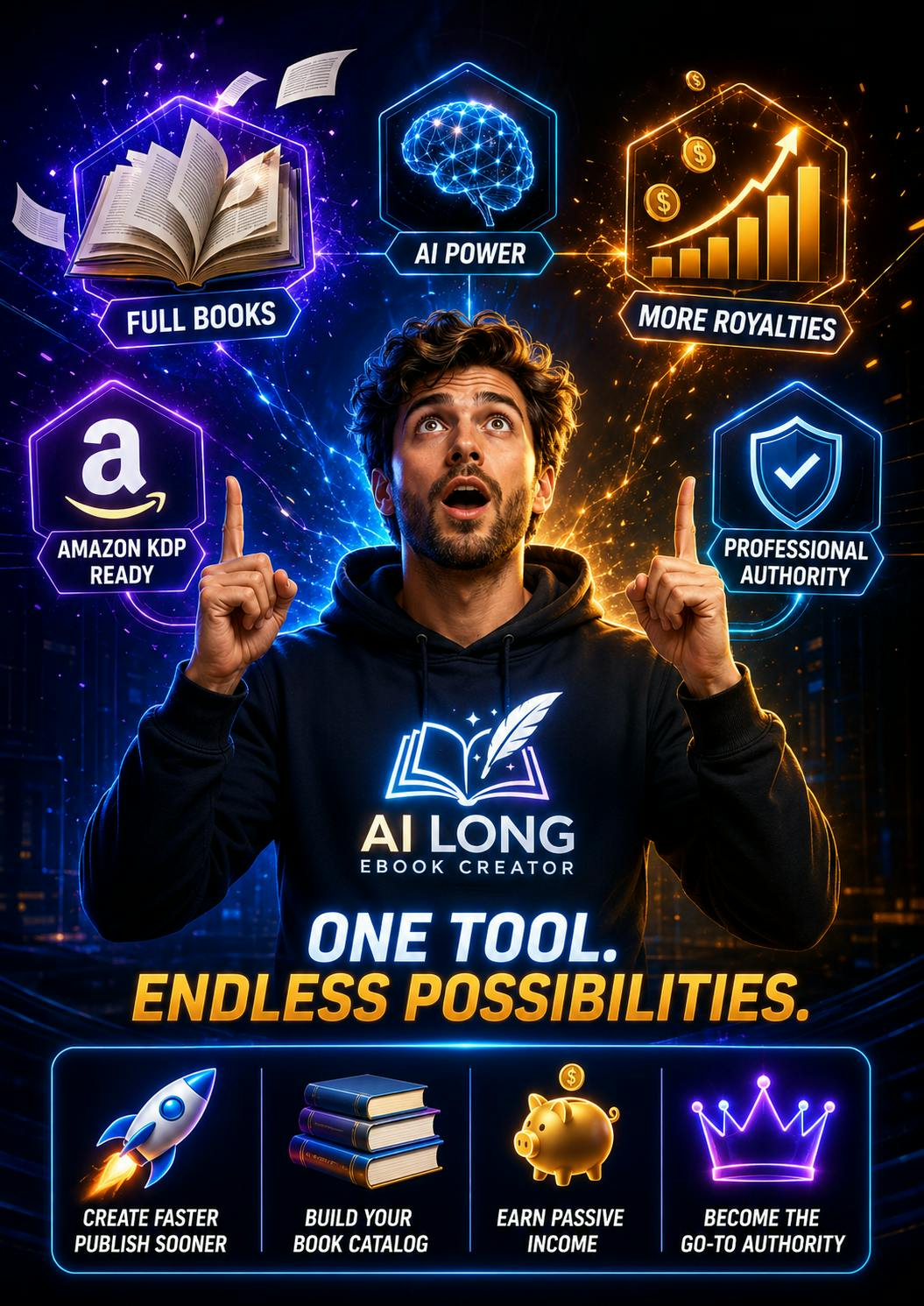 Final AI Long Ebook Creator review verdict — 4.5 out of 5 audit rating