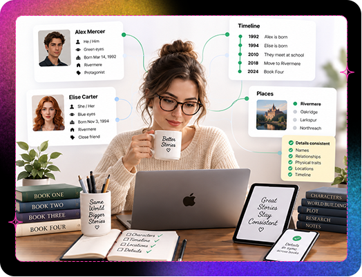 Vendor graphic supplied with the BookSeries AI launch material