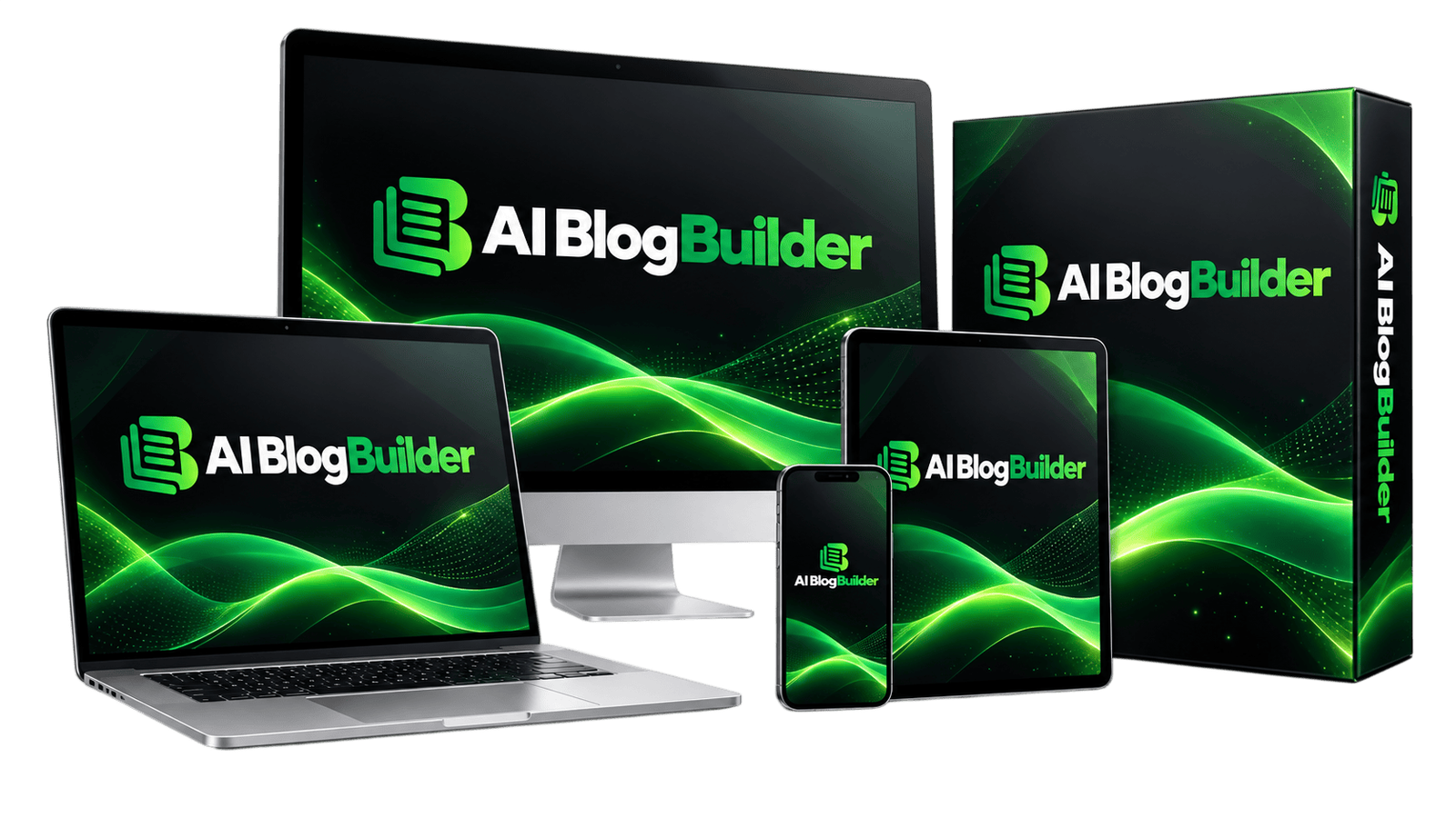 AI BlogBuilder product image supplied in the official launch material