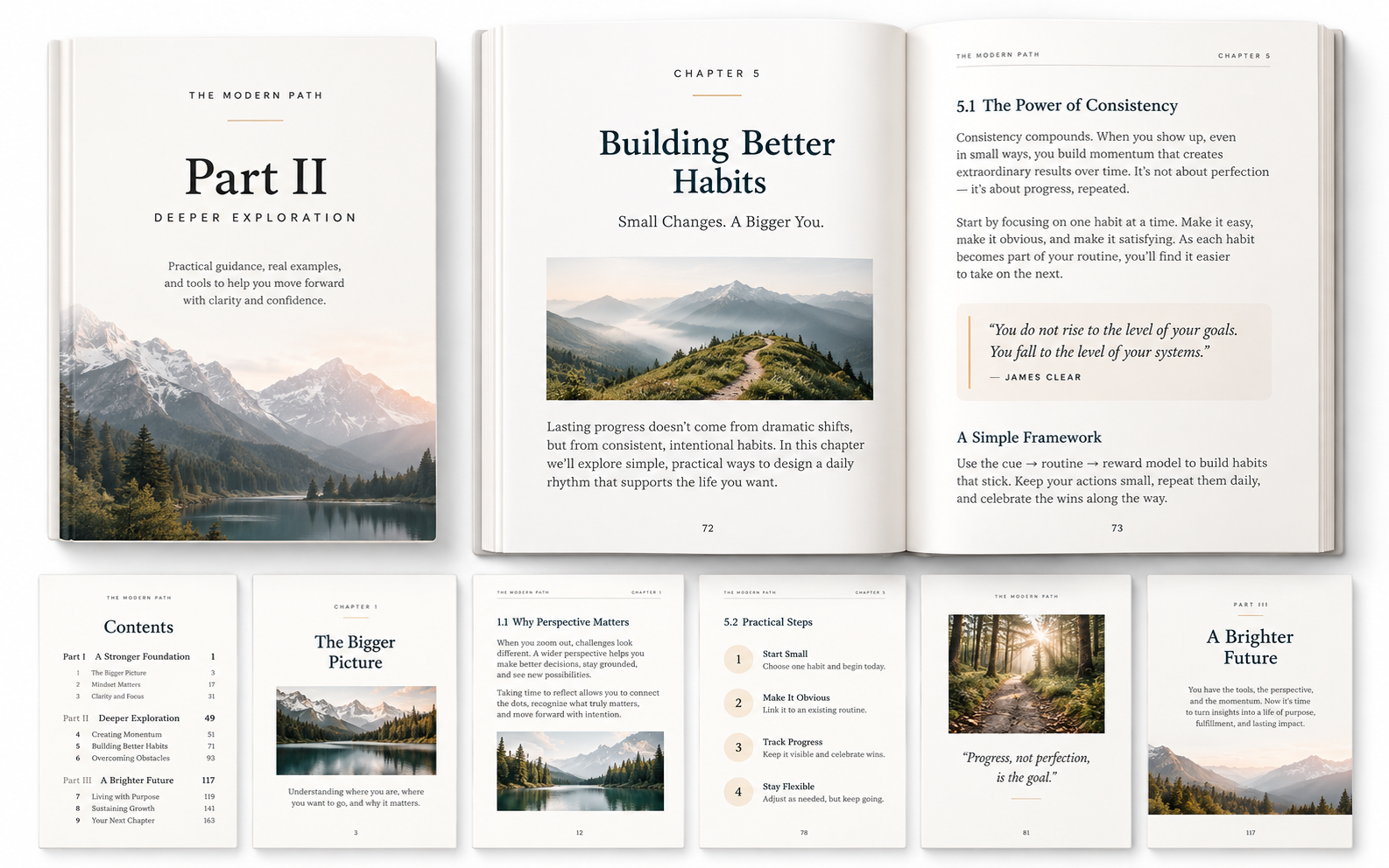 Vendor graphic related to book interior pages, supplied with the BookSeries AI launch material