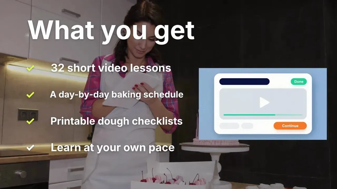 Explaindio 5 AI widescreen explainer video generated for an online course and digital product